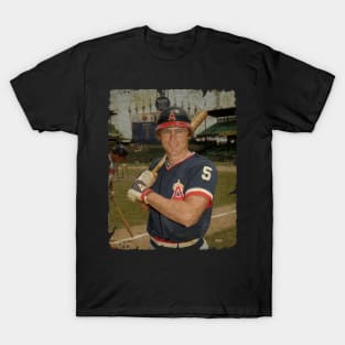 Brian Downing in Los Angeles Angels of Anaheim T-Shirt